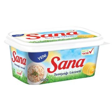 SANA TEREYAĞI LEZZETİ KASE 500 GR 16'LI resmi