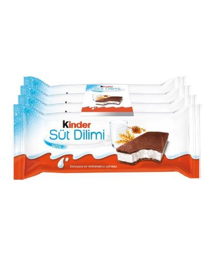 KİNDER SÜT DİLİMİ 4'LÜ resmi