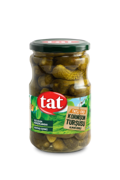 TAT TURŞU KORNİŞON ALMAN TIPI 680 GR CAM resmi