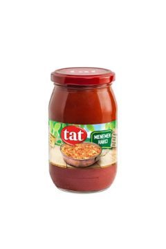 TAT DOGRANMIŞ DOMATES MENEMEN 340 GR CAM resmi