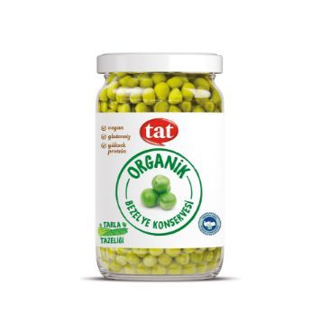 TAT ORGANİK BEZELYE 680 GR CAM resmi