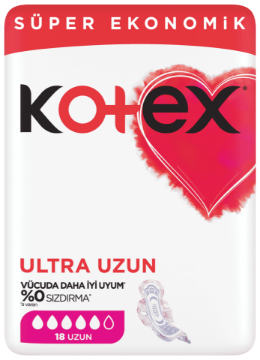 KOTEX ULTRA QUADRO UZUN (18X12) resmi