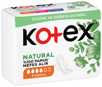 KOTEX NATURAL ULTRA SINGLE NORMAL (7X24) resmi