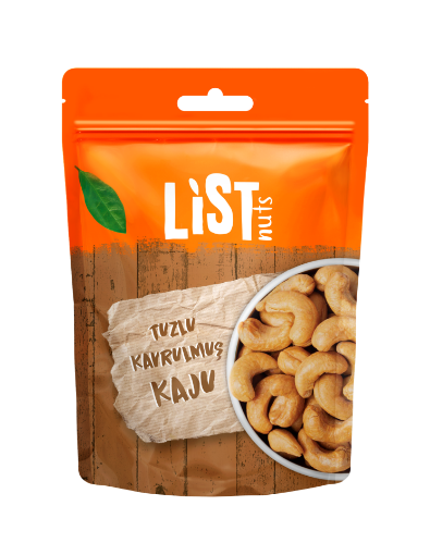 LİST NUTS KAVRULMŞ KAJU FISTIĞI 24X70 GR resmi