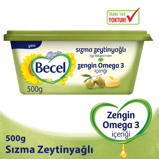 BECEL ZEYTİNYAĞLI KASE 500 GR 16'LI resmi