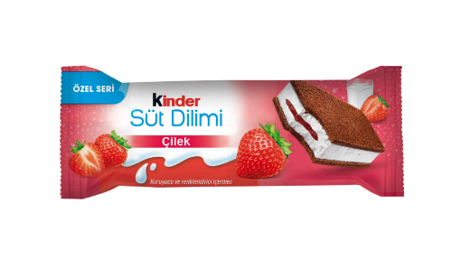 KINDER SUT DİLİMİ ÇİLEK T1 X 20 resmi