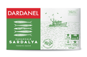 DARDANEL Z.YAĞLI SARDALYA 125G resmi