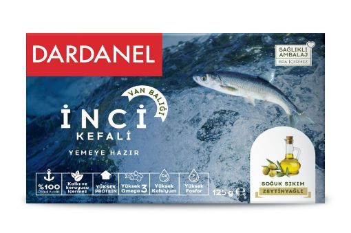 DARDANEL Z.YAGLI INCI KEFAL 125G resmi